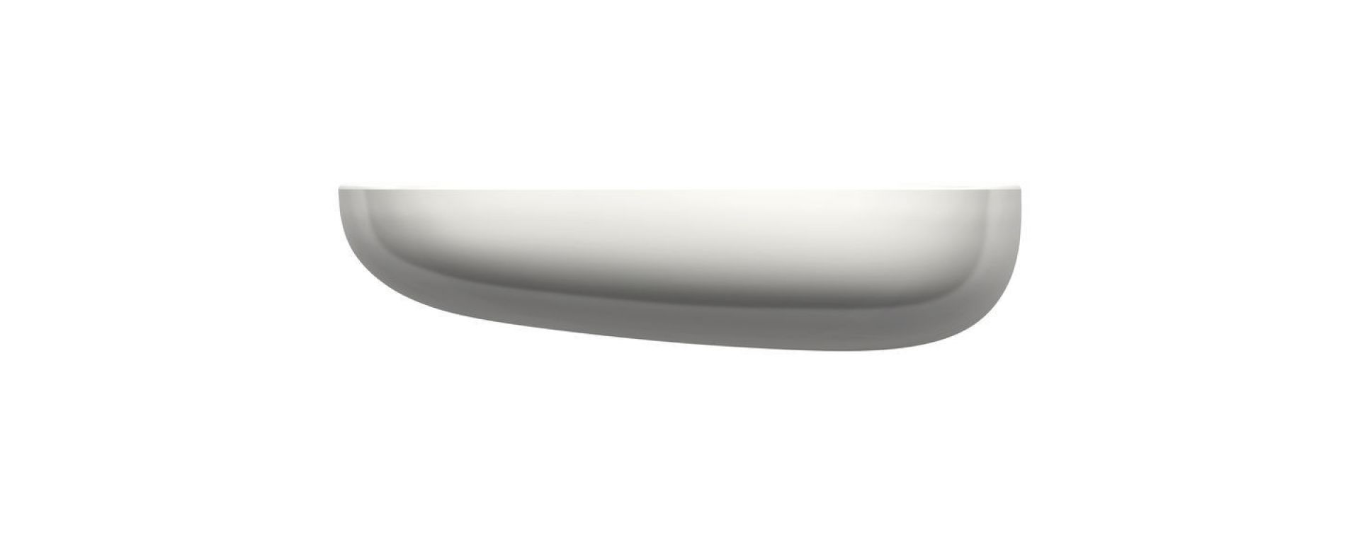 Corniches Planche mur Moyen Vitra Blanc