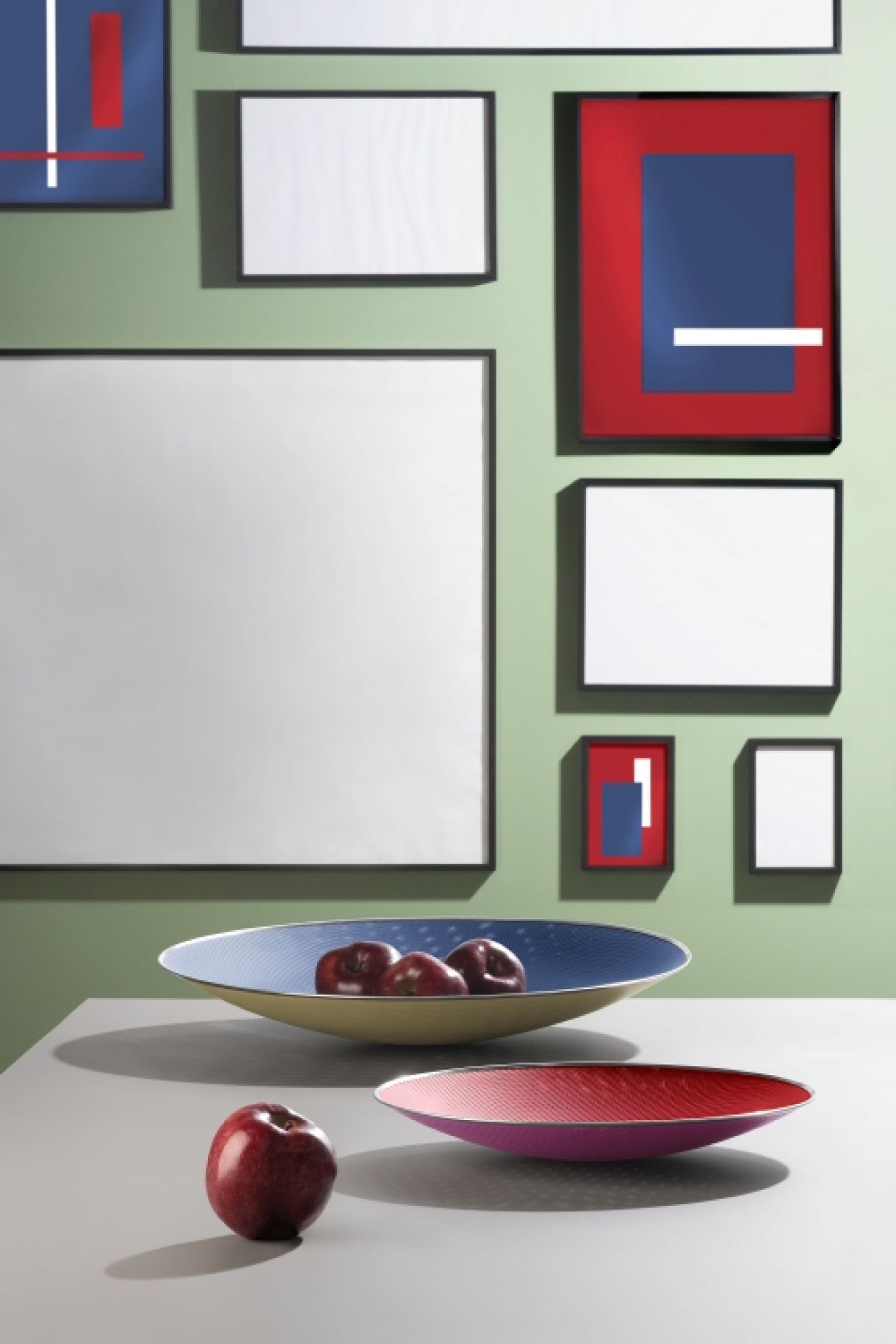 Cohncave Bol rouge et violet SC01/33 Alessi