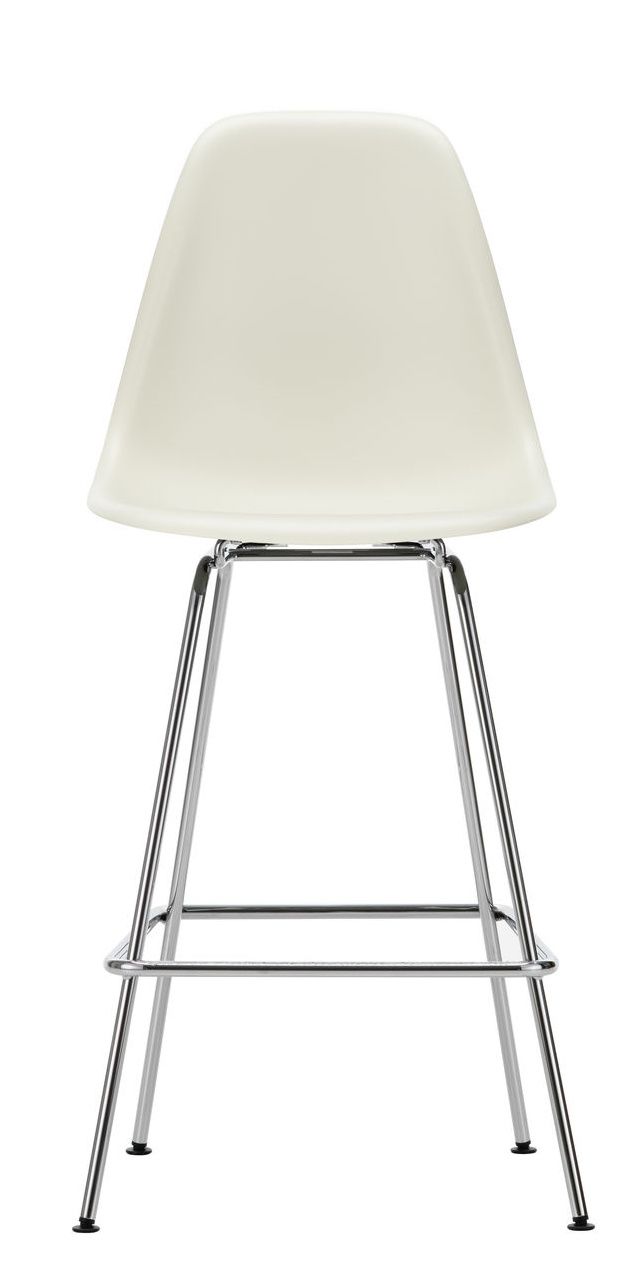 Eames Plastic Bar Stool Tabouret de bar moyen Vitra
