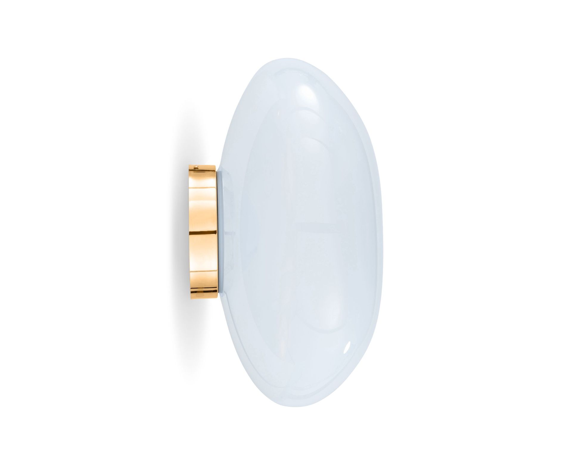 Applique murale LED Melt Surface Opal - Or Tom Dixon