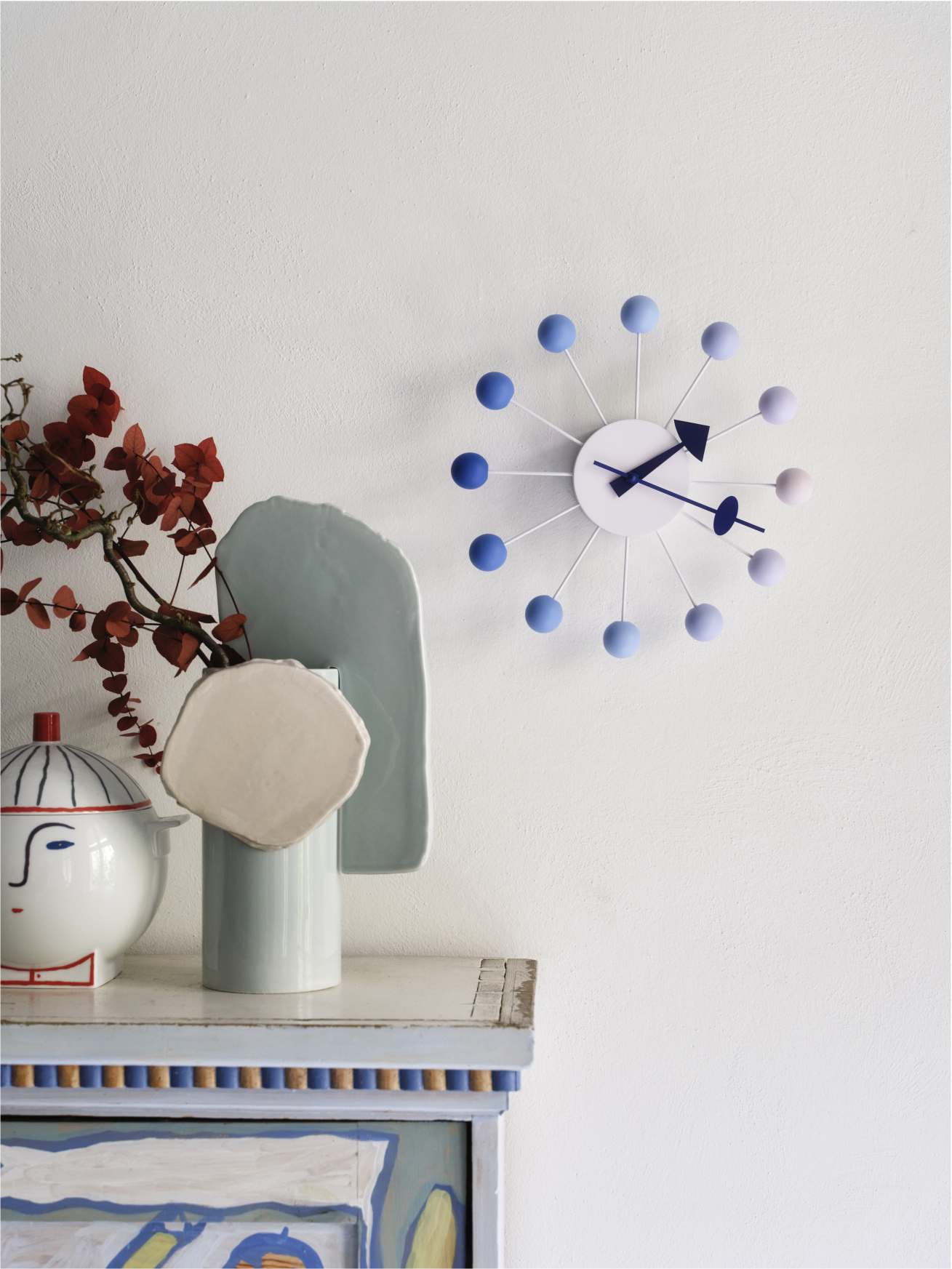 Ball Clock Horloge murale Dawn Vitra LIMITED EDITION