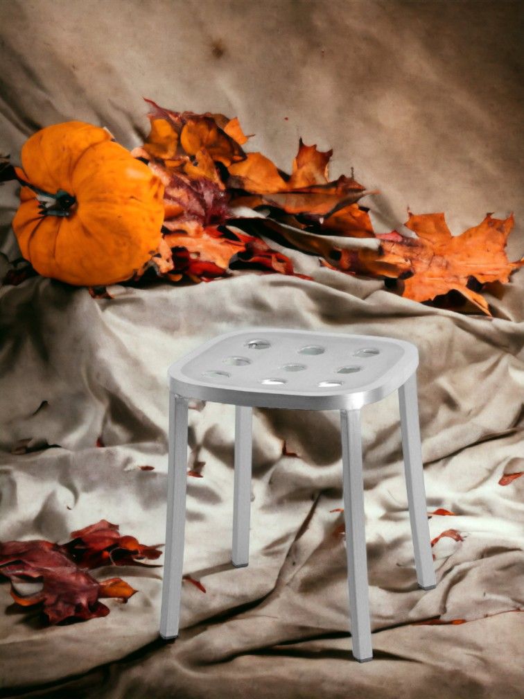 1 Inch All Aluminium Small Stool Emeco