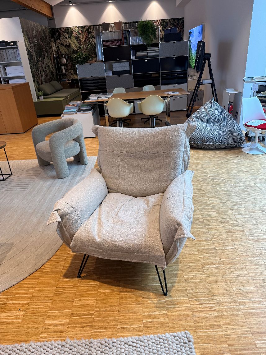 Fauteuil Cloudscape WILD LINEN Moroso Diesel PIÈCE D'EXPOSITION