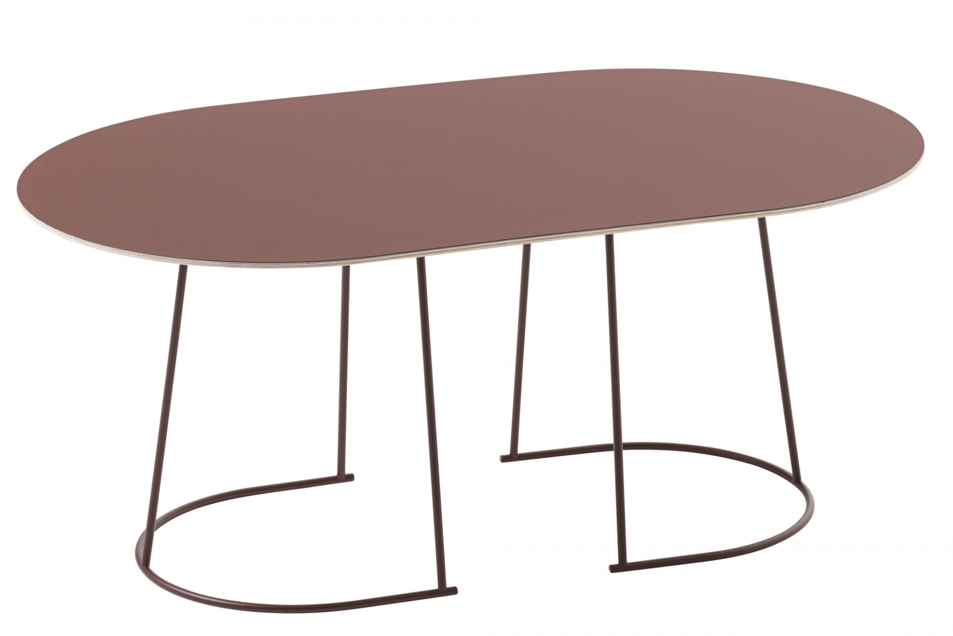 Airy Coffee Table Medium Table basse Muuto Plum
