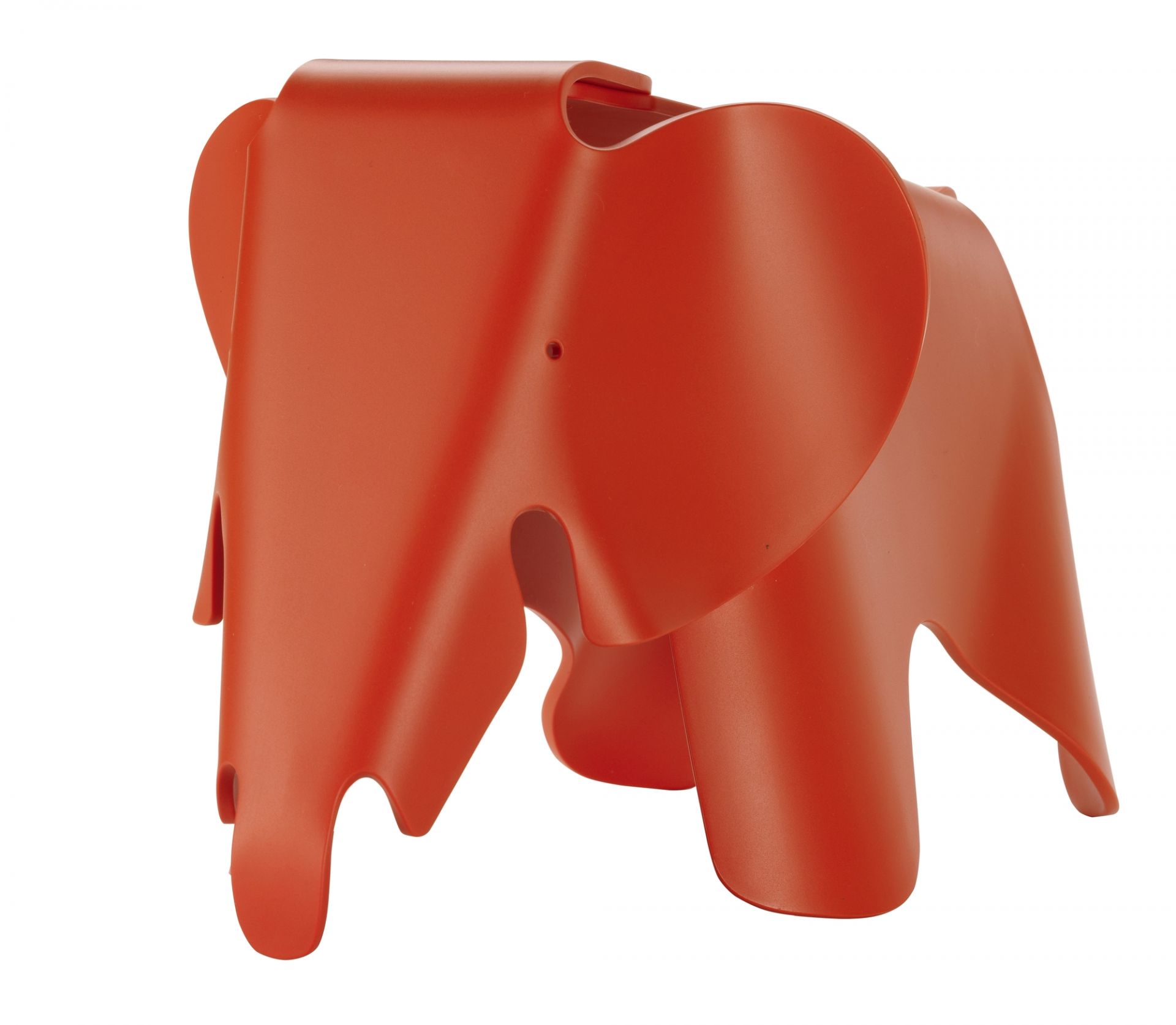 Eames Elephant Tabouret poppy rouge Vitra 