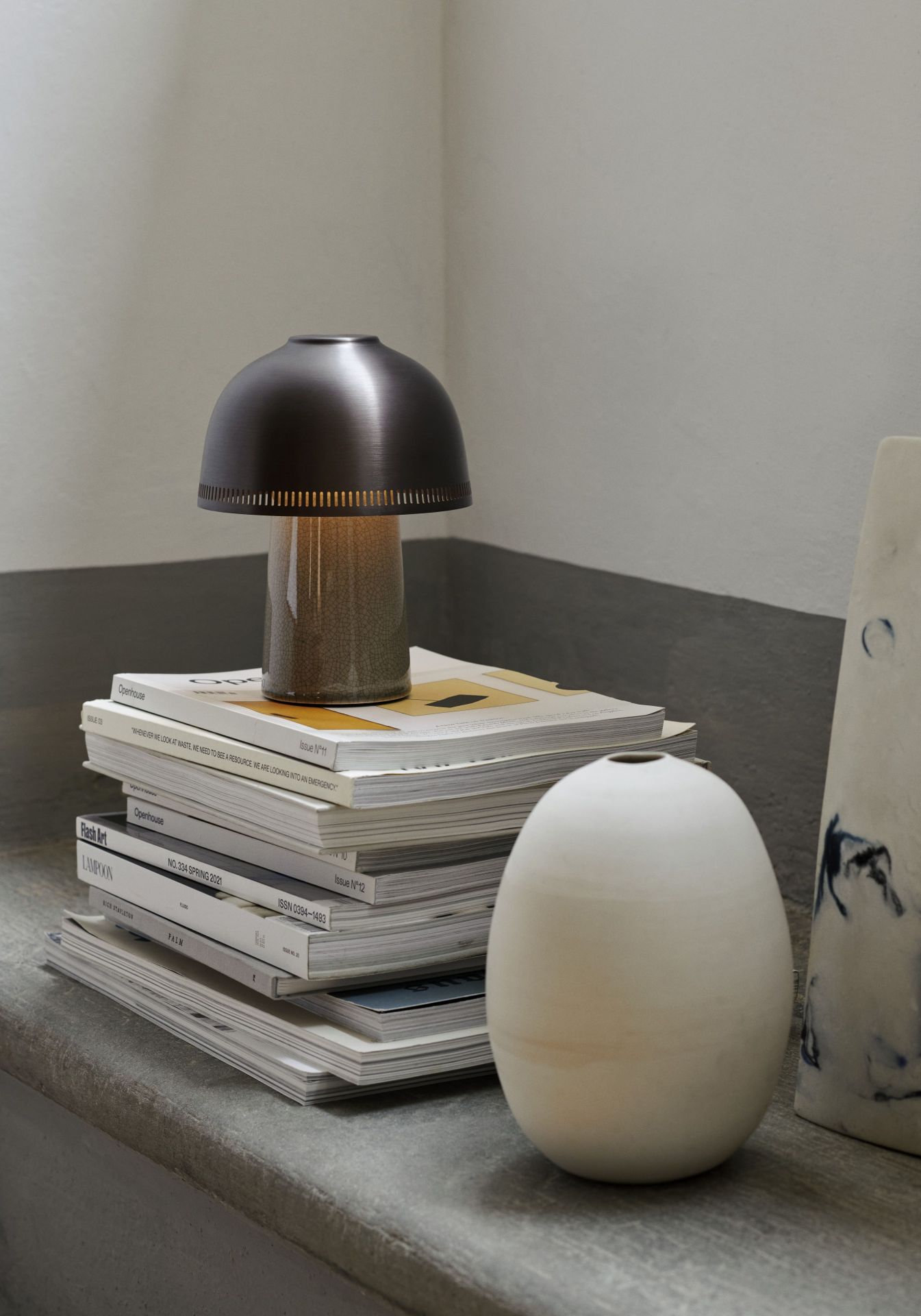 Raku SH8 Lampe à batterie AndTradition