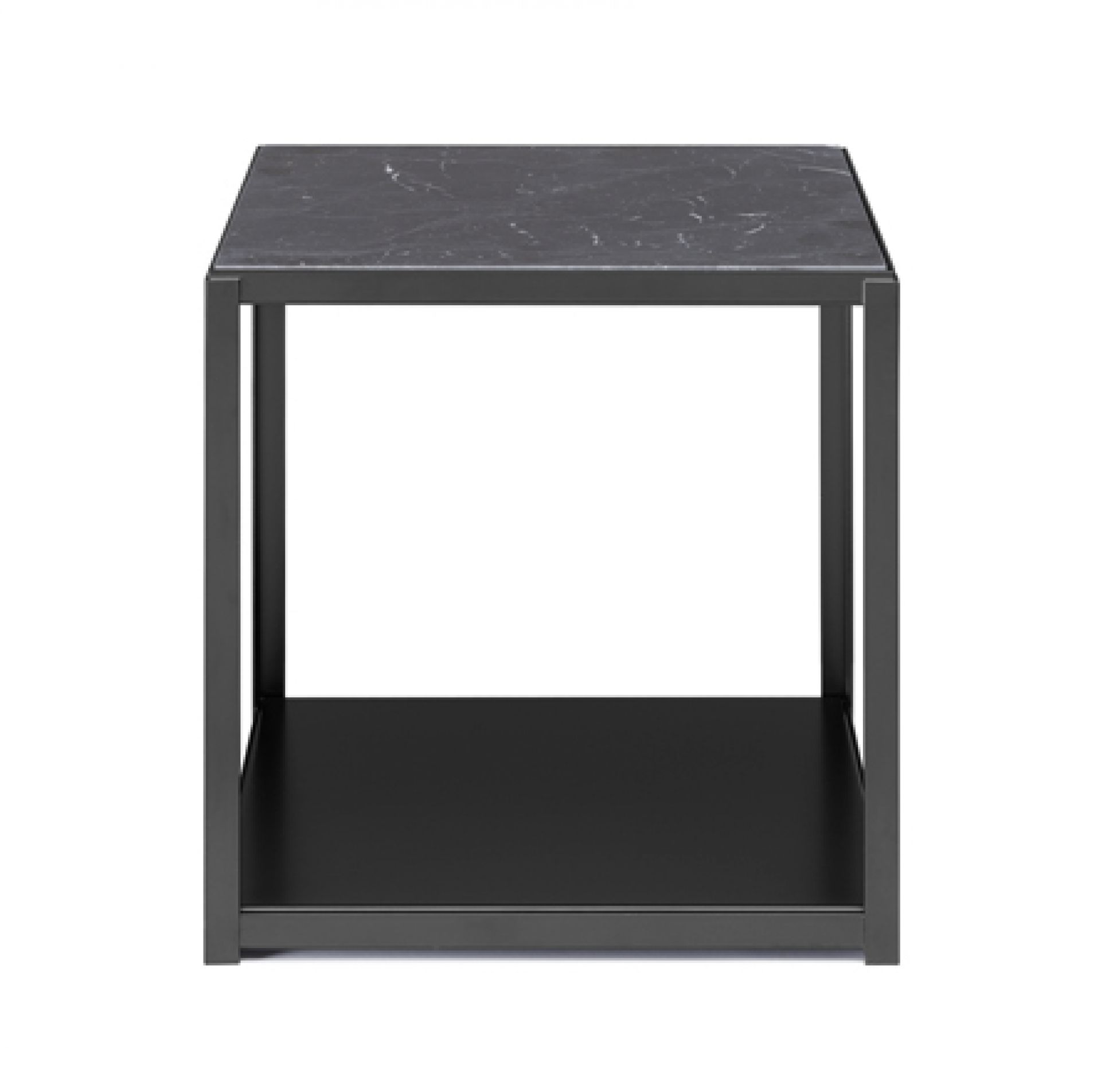 FK12 Fortyforty  Cadre de table d'appoint noir profond e15 