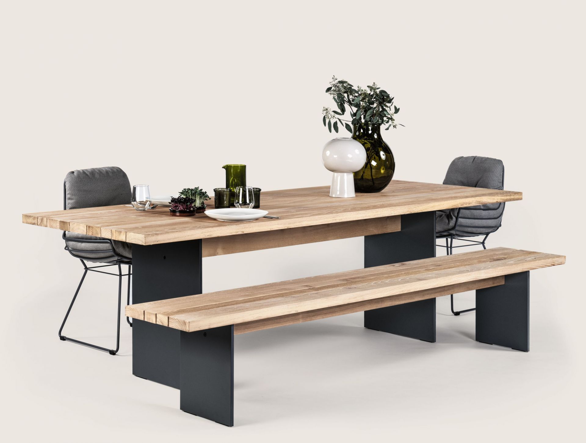 SC 48 Outdoor banc acacia brut brossé Janua 