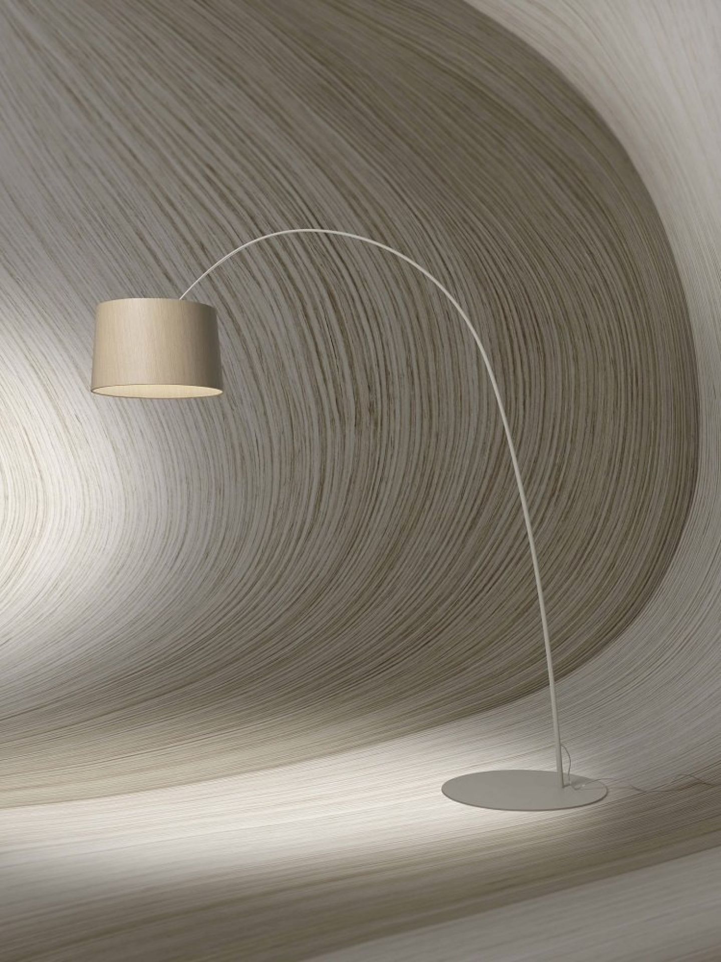 Twiggy Wood LED Lampadaire Foscarini 