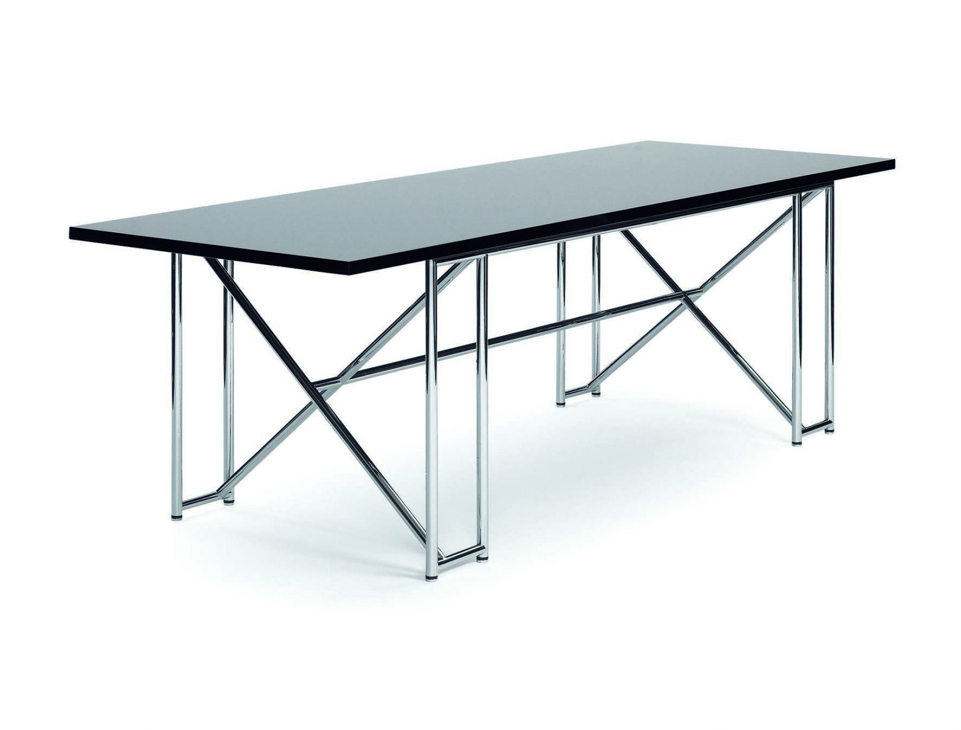 Double X table frêne noir 230 x 110 ClassiCon