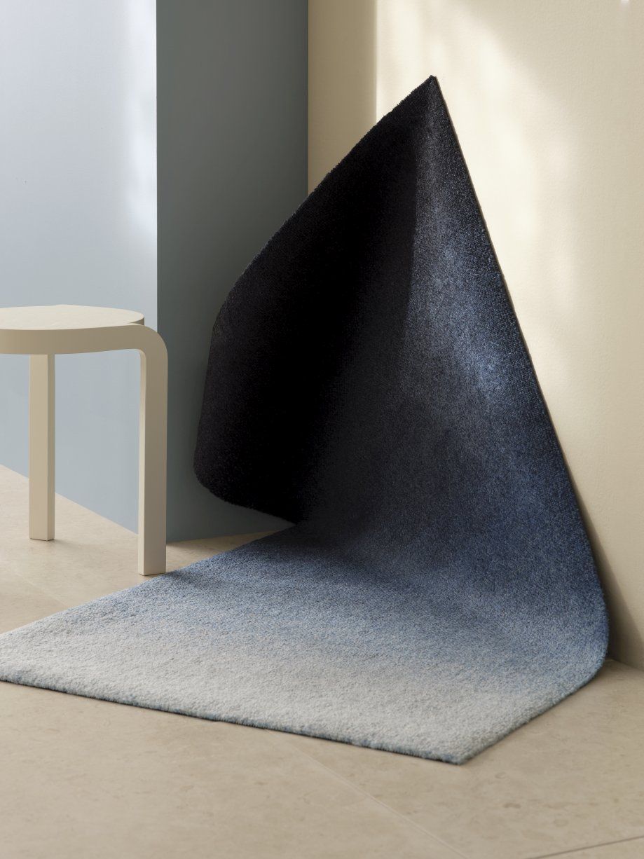 Tapis de sol Dis Indoor / Outdoor Bleu Heymat 