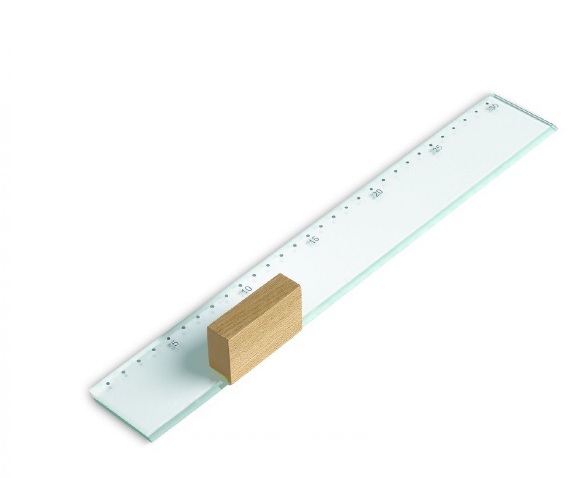 Règle Charlie Ruler avec poignée Böwer
