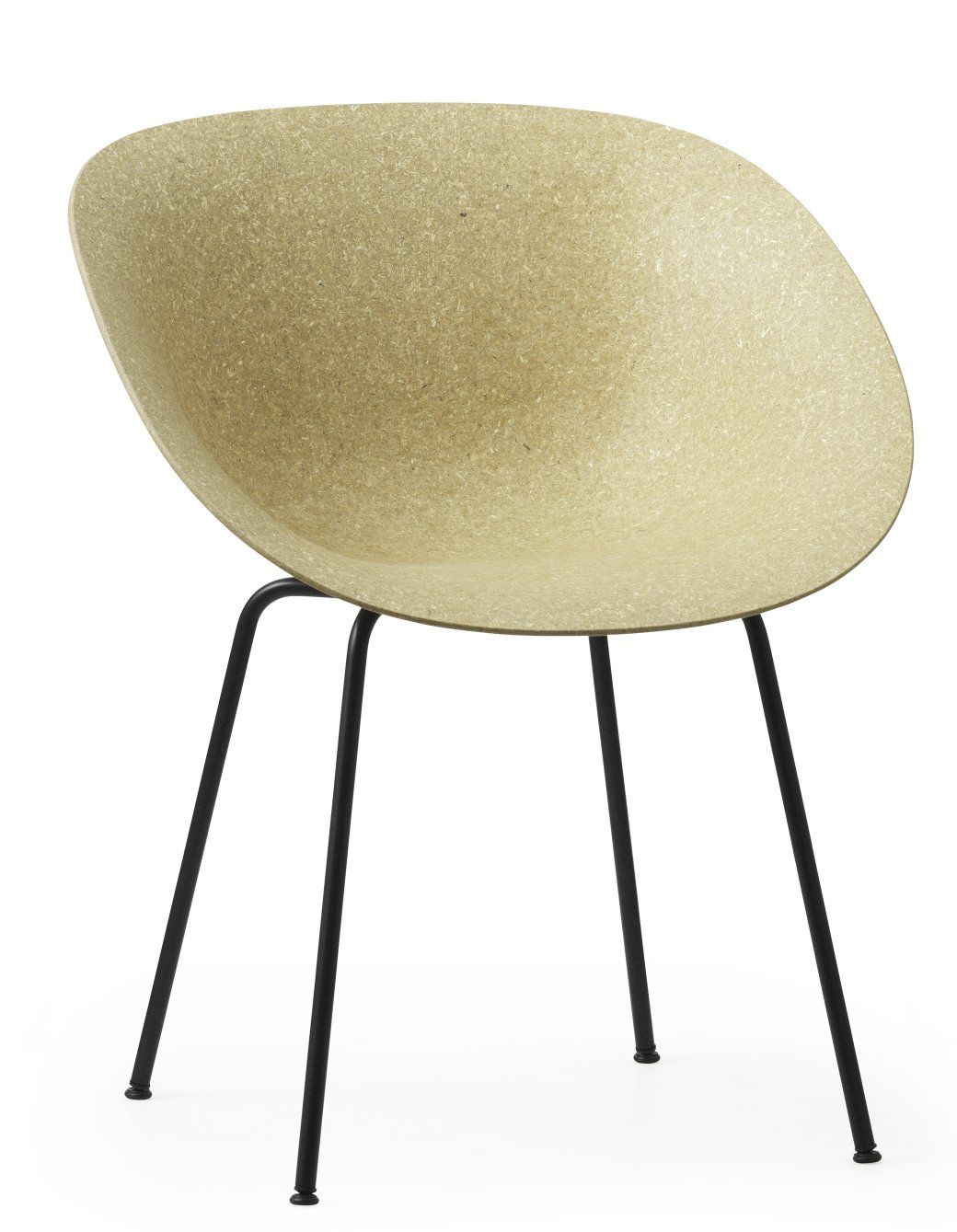 Mat Armchair Steel Chaise à accoudoirs Normann Copenhagen 
