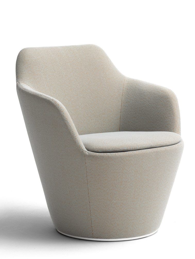 Flint fauteuil pivotant avec pied assiette pivotant Cor 