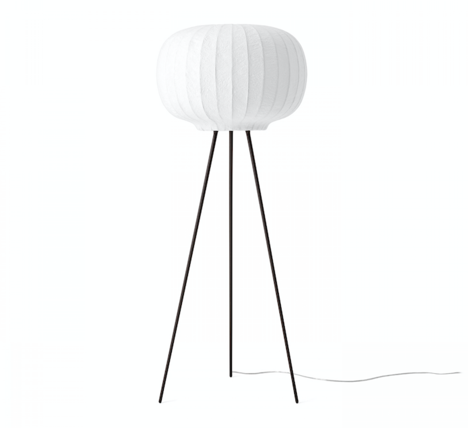 Paper Floor Lamp Lampadaire Chêne Foncé Vipp