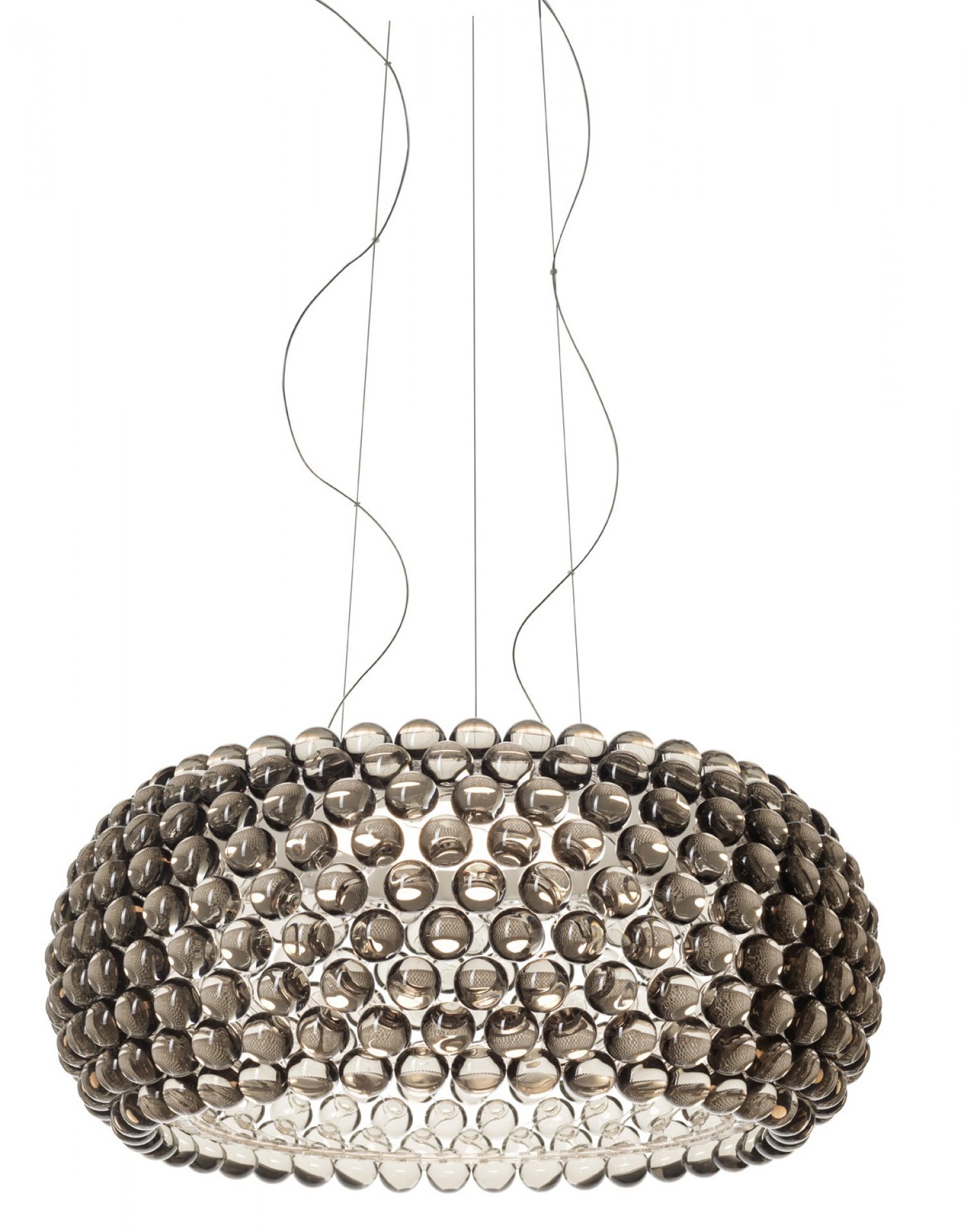 Caboche Plus Grande Lampe de suspendue Foscarini Gris