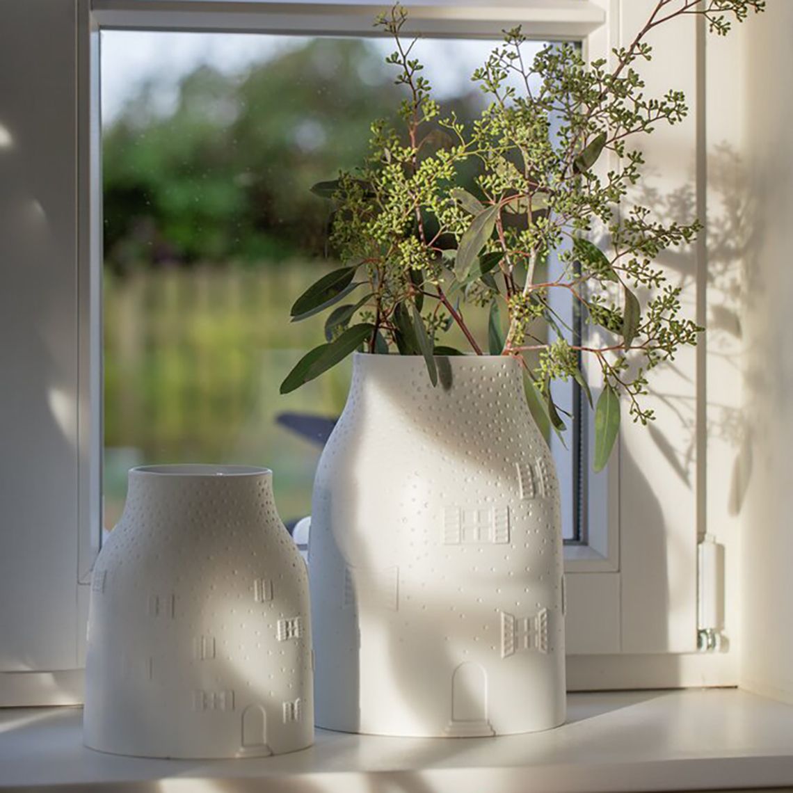 Vase Maison d'hiver Grandes roues