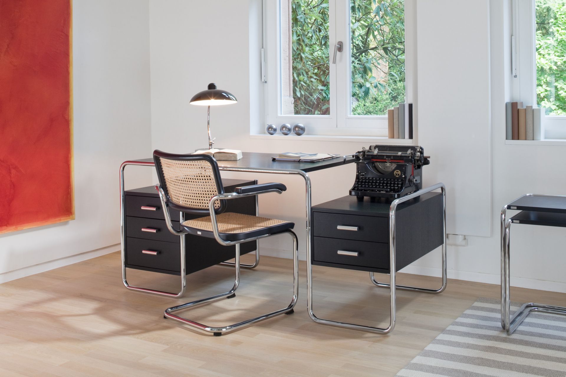 S 64 V Tubulaire Classique Chaise Cantilever Thonet