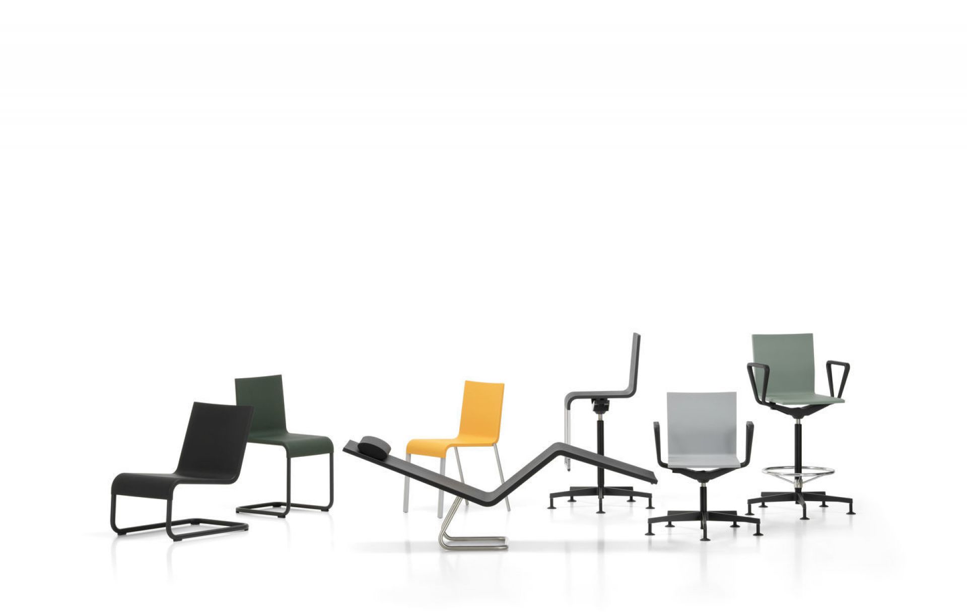 .04 Chaise pivotante de bureau sans Accoudoirs Vitra