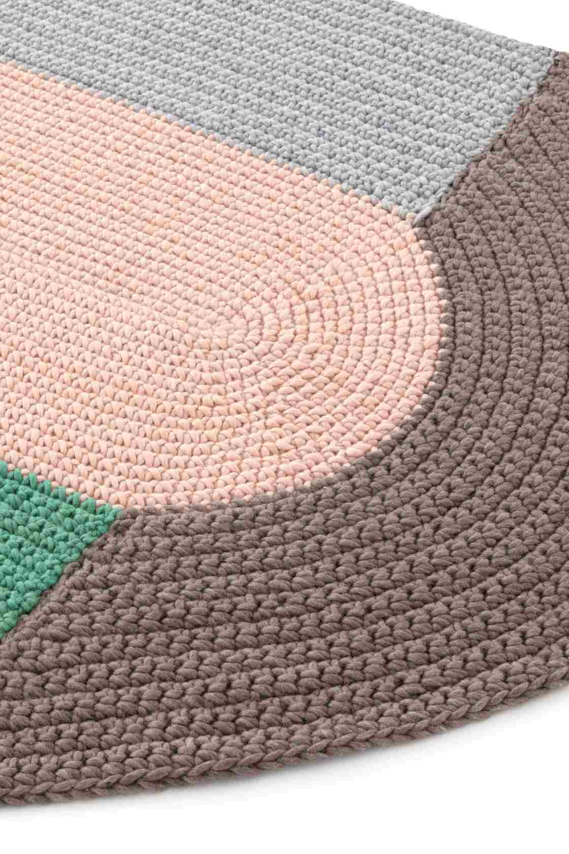 Tapis The Crochet Collection Embroidery 180x100 cm Gan 
