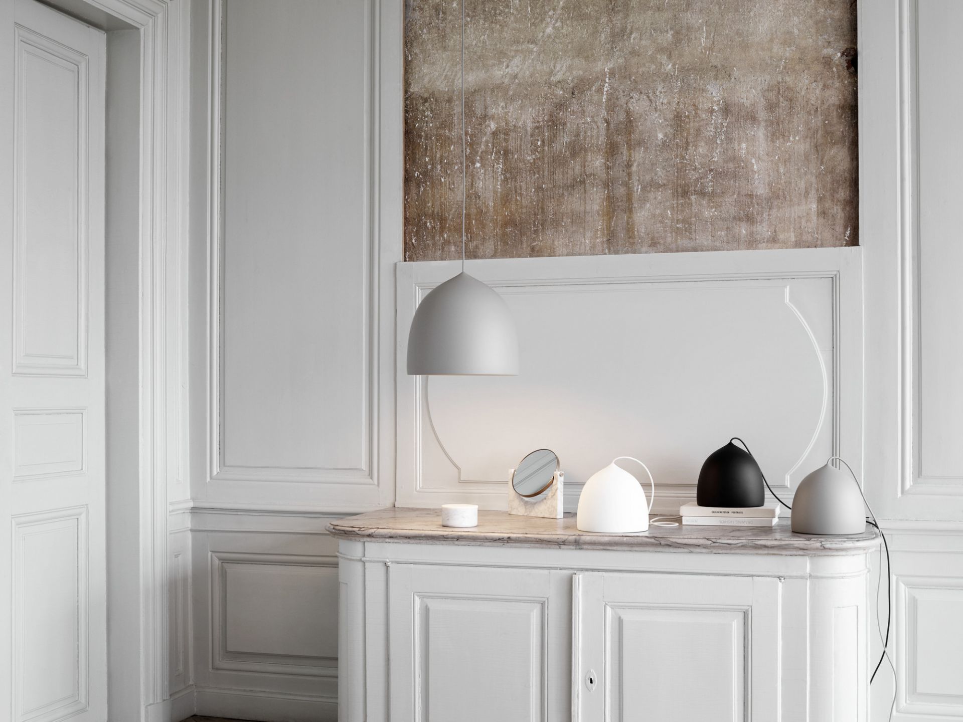 Suspence P2 Lampe à Suspension Fritz Hansen Blanc