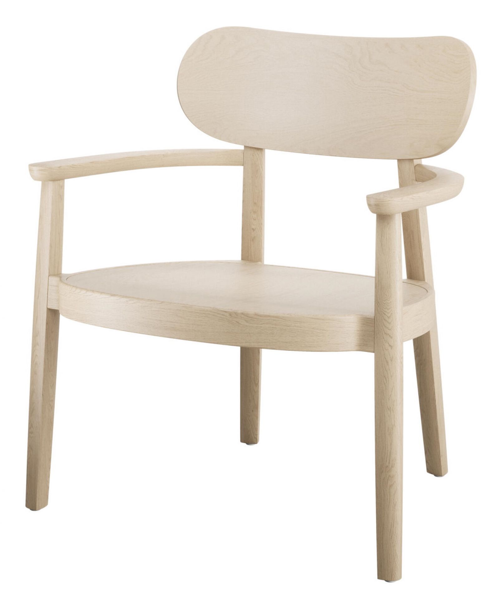 Fauteuil en bois avec accoudoirs 119 MF Thonet 