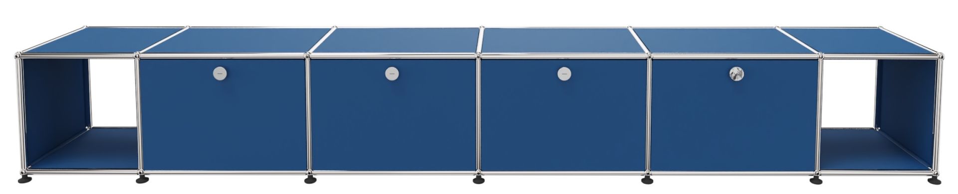 USM Board bleu gentiane sans serrures Lx270 cm USM Haller OFFRE SPECIALE