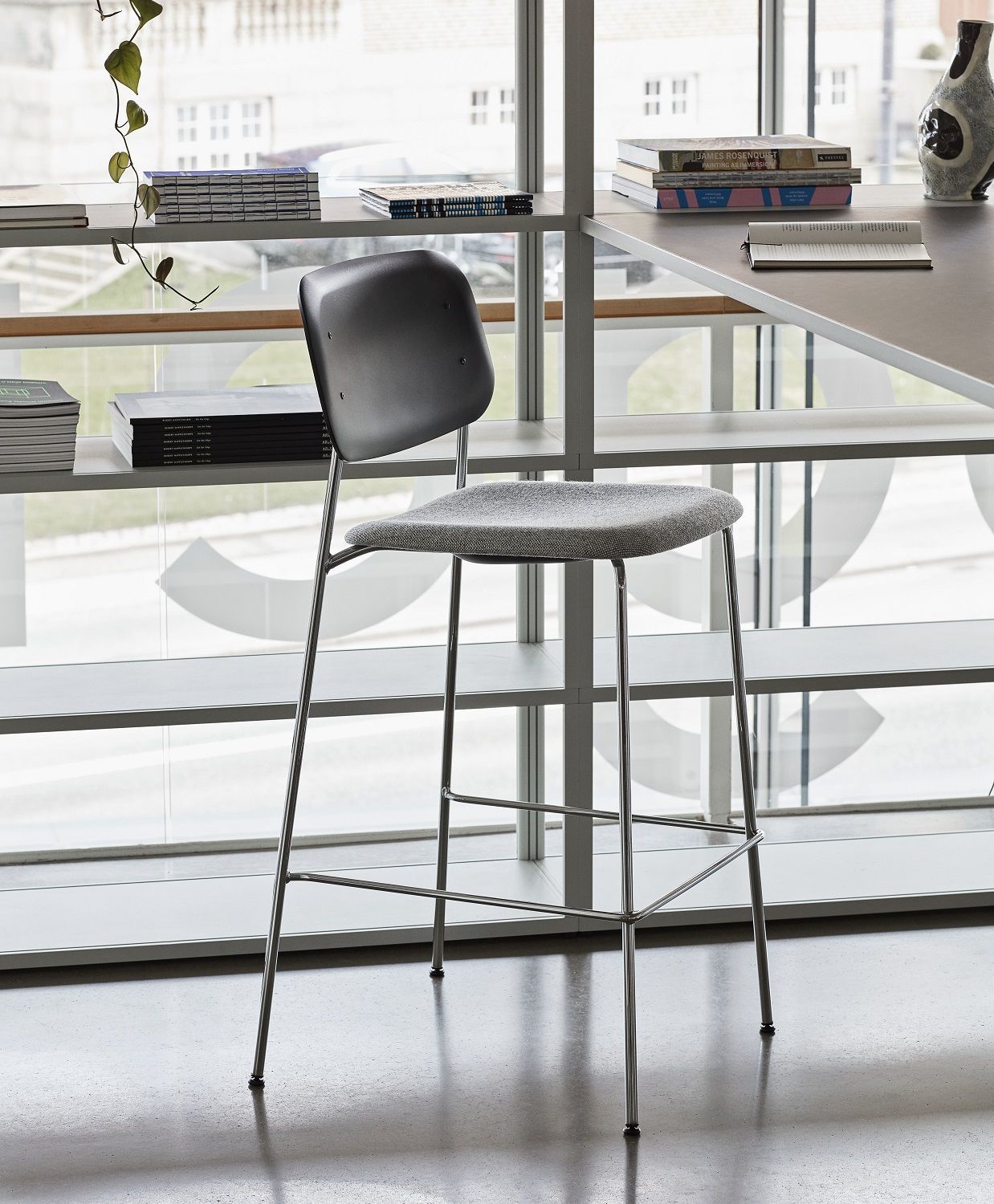 Soft Edge 95 Bar Stool Low / High Tabouret de bar Hay