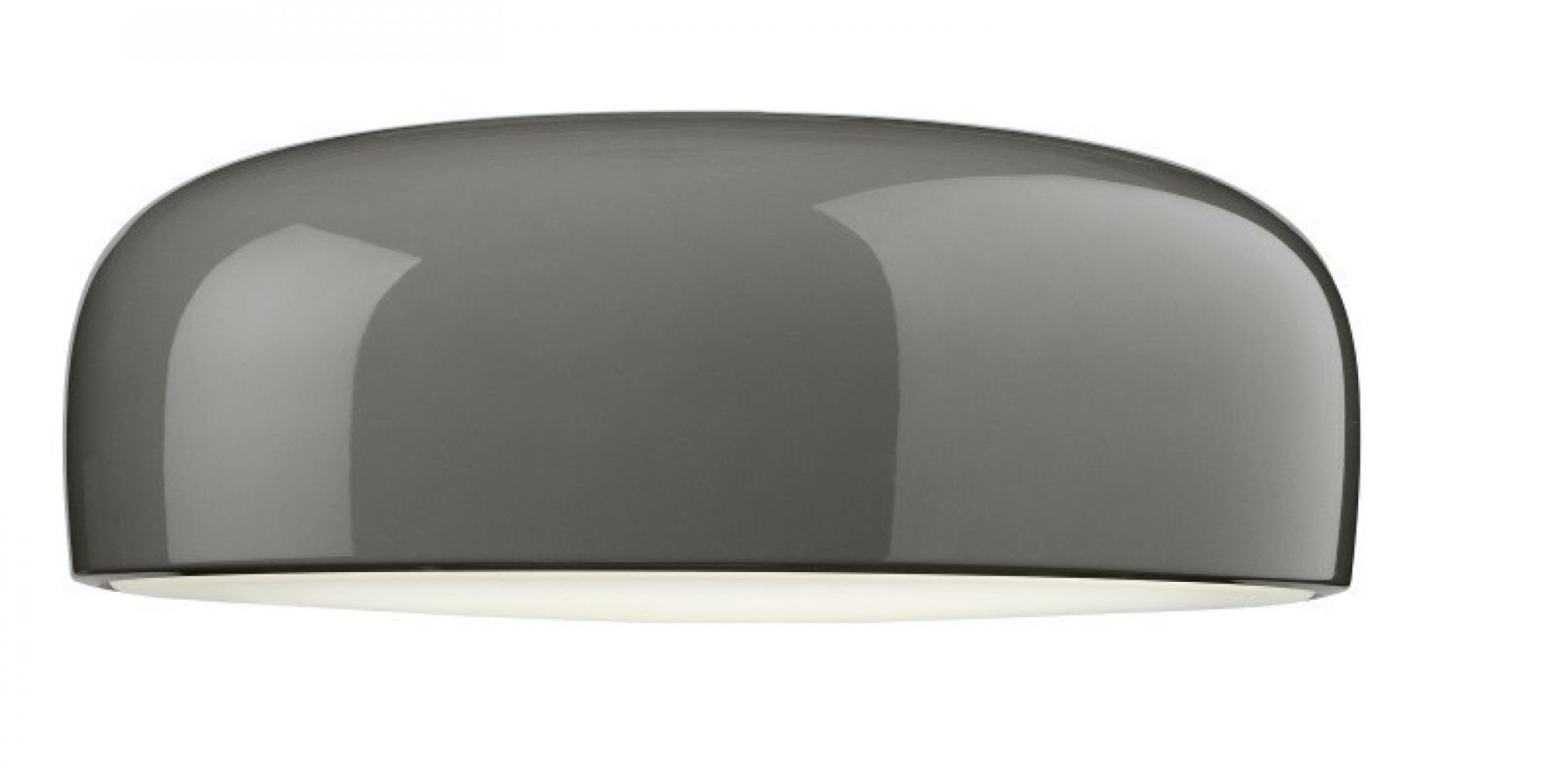 Smithfield C LED Lumière de couverture Flos Mud Smithfield Deckenleuchte in Mud-Grau: Moderne LED-Lampe für Deckenmontage, stilvolle Innenraumbeleuchtung.