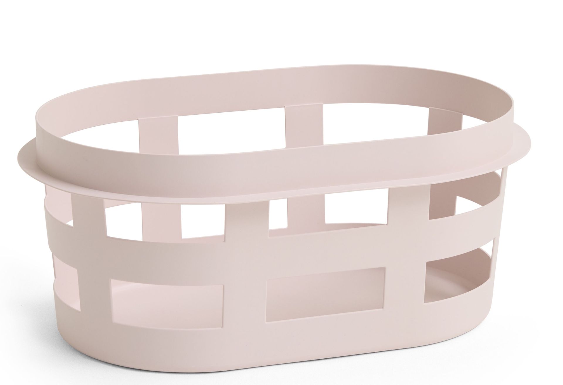 Panier à linge S RECYCLÉ rose foin