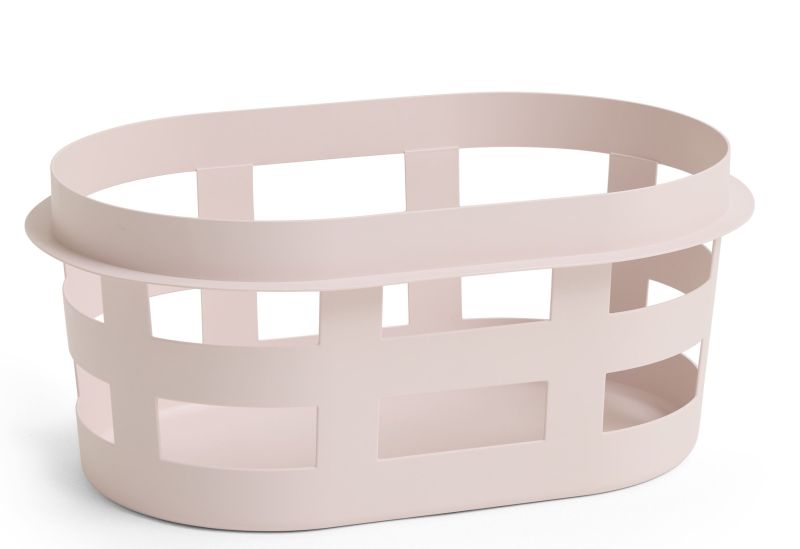 Panier à linge S RECYCLÉ rose foin