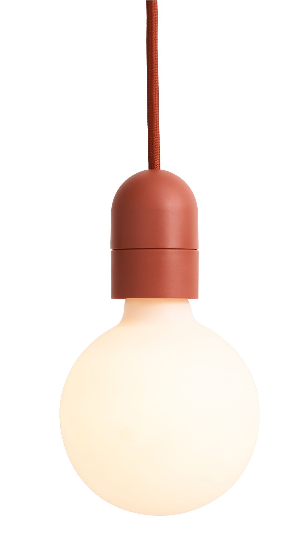 Common Cord Set / Set de douilles pour lampe suspendue Hay Rouge rouille