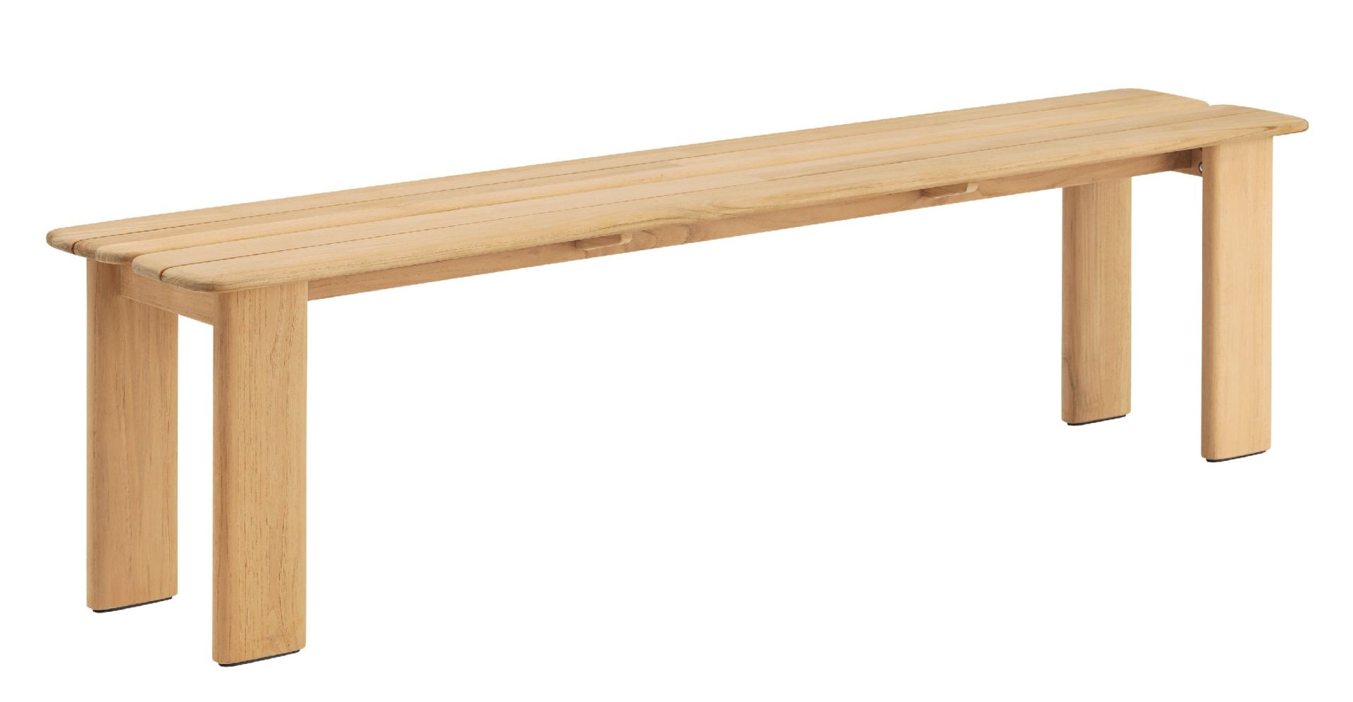 Assemble Bench Banc Teck Outdoor Muuto