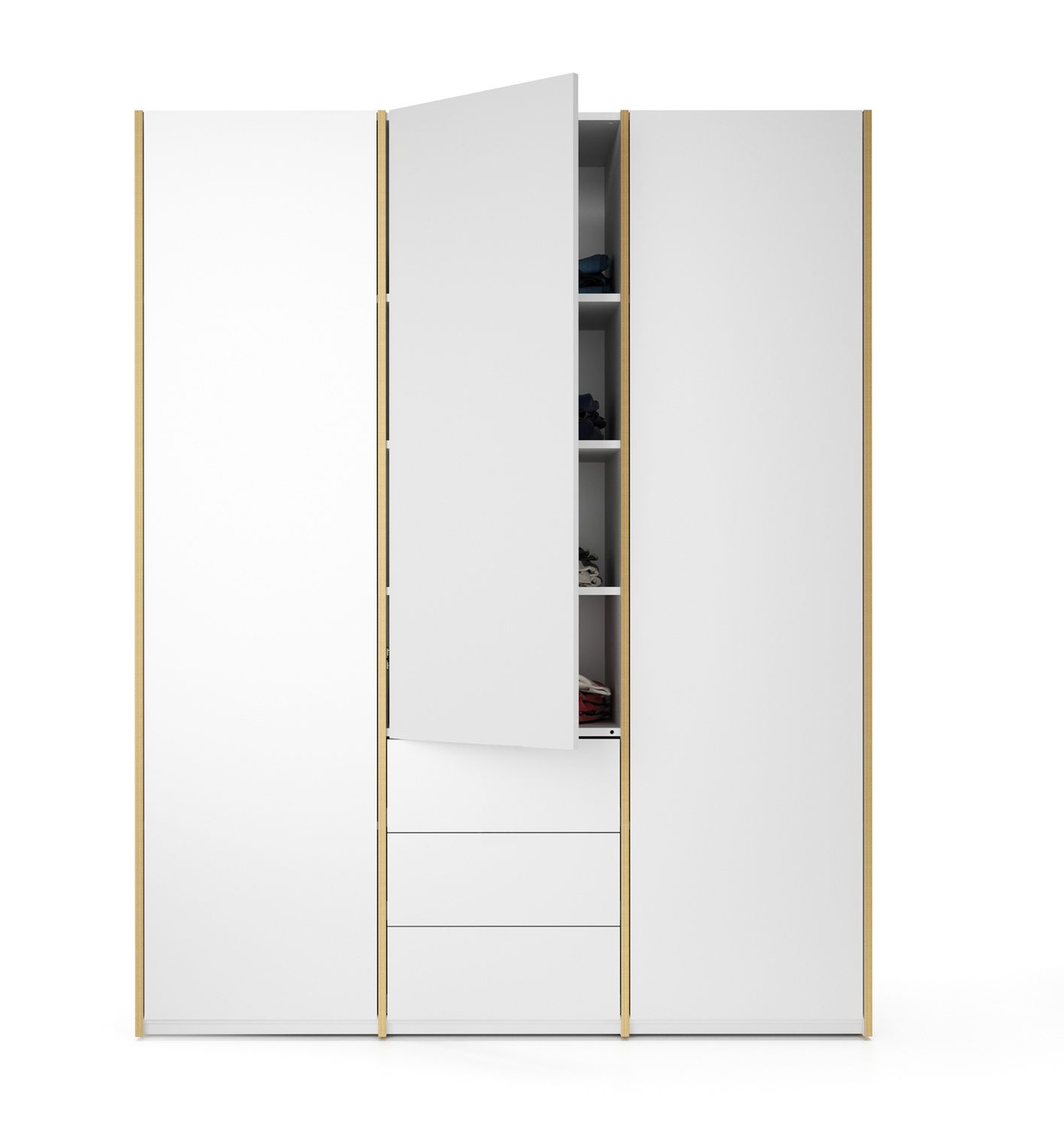 MODULAR PLUS Armoire combinée avec 3 tiroirs Müller Möbelwerkstätten