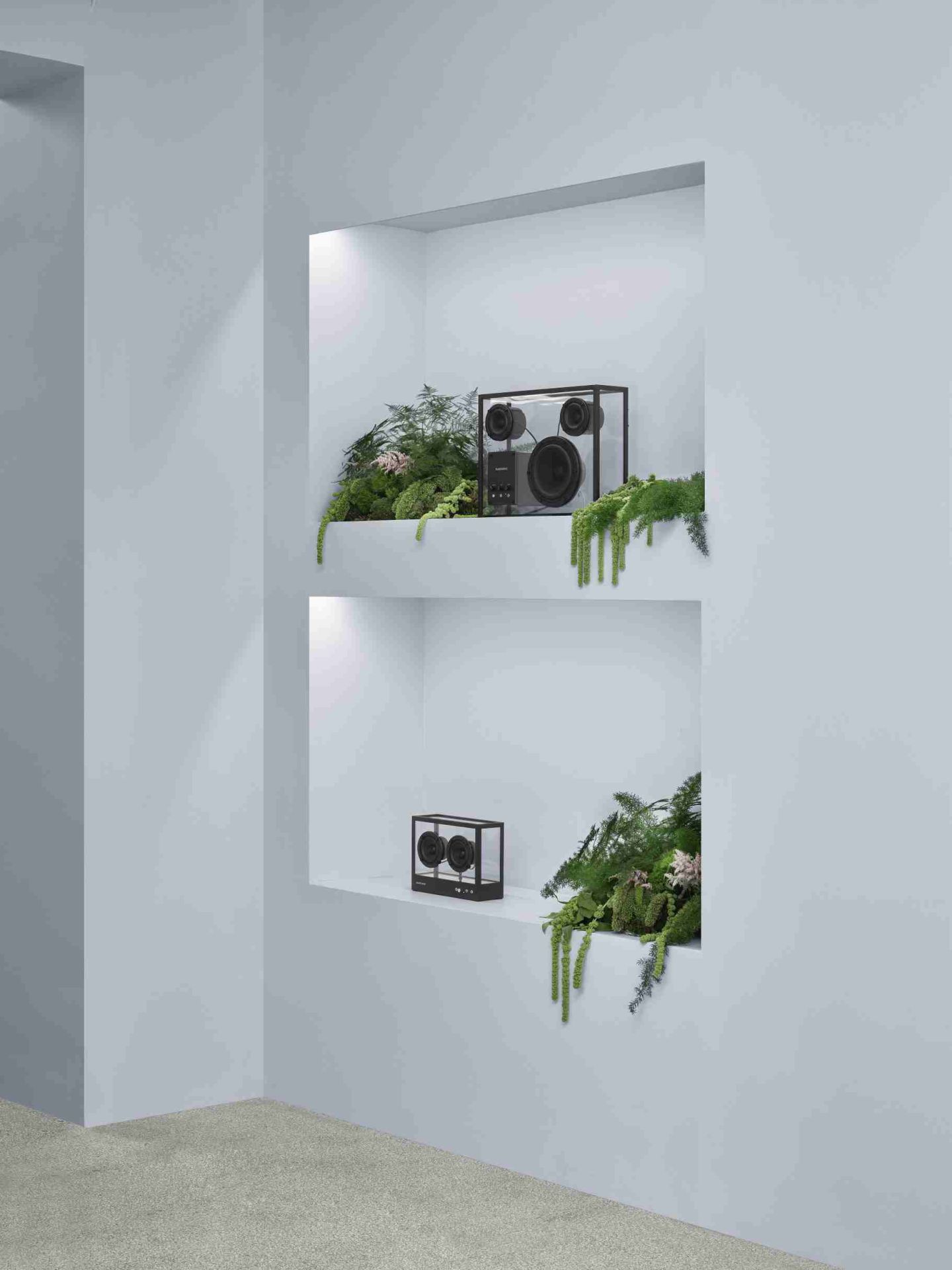 Haut-parleur transparent Transparent