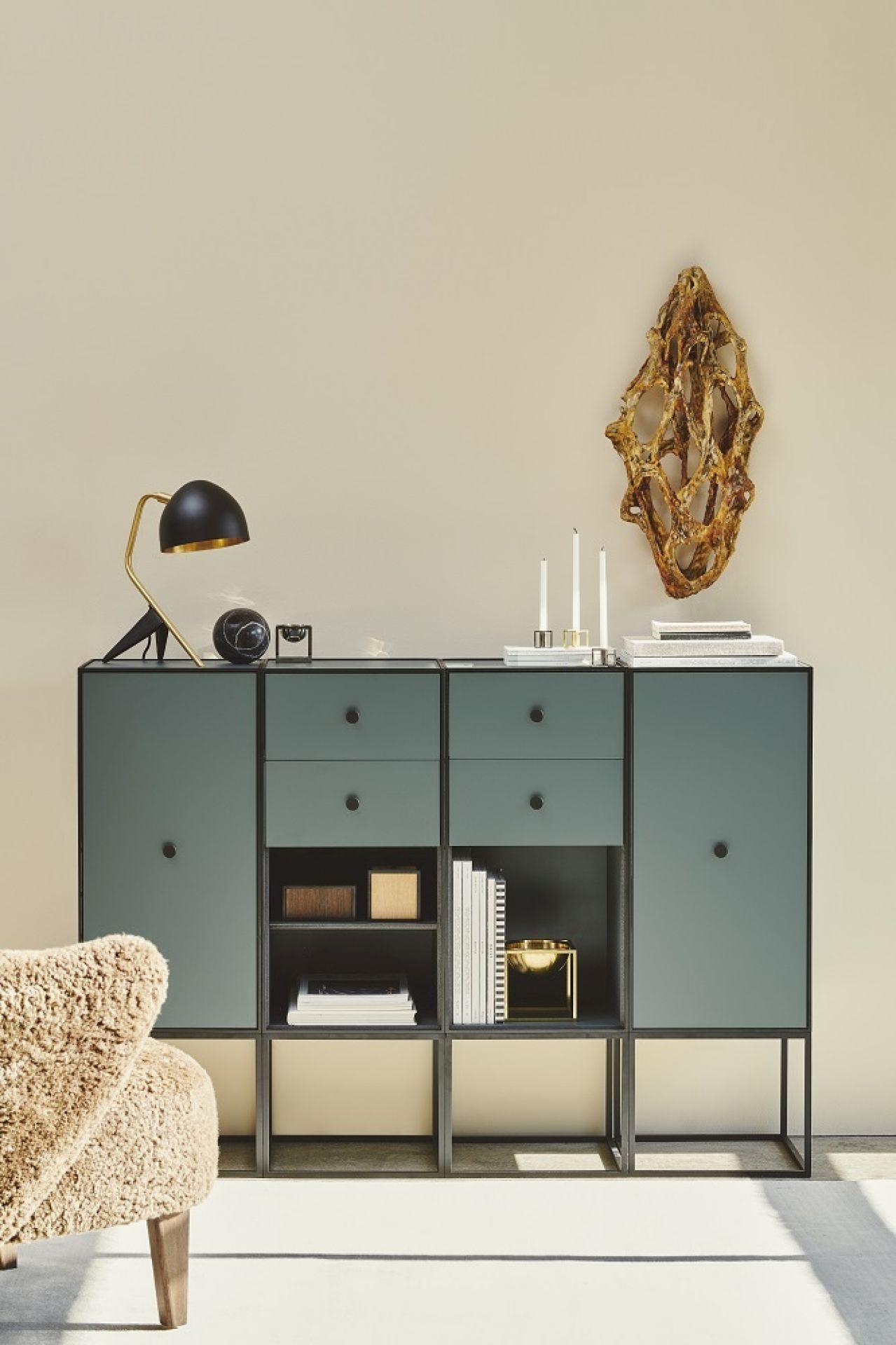 Frame 70 Sideboard Element avec 2 étagères Audo