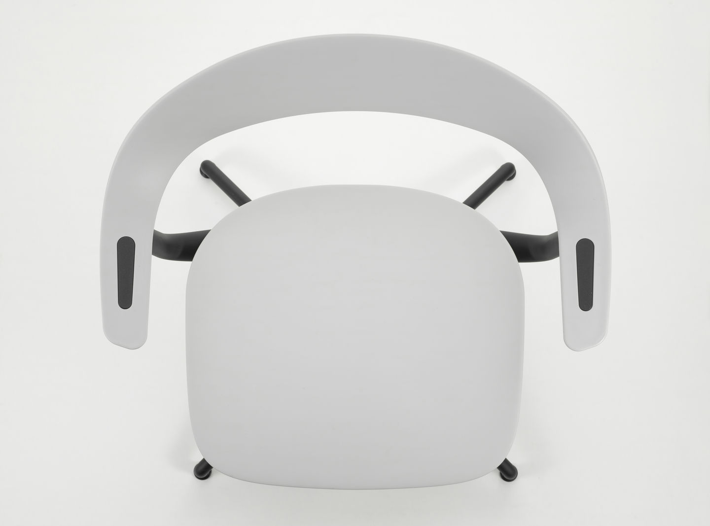 Mynt dossier et assise plastique Chaise de bureau Vitra