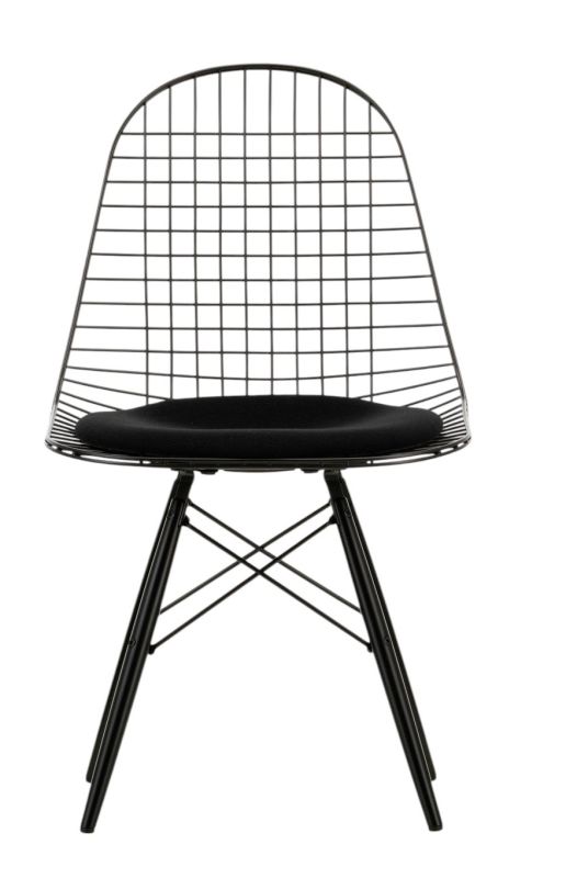 DKW-5 Wire Chair Chaise avec coussins Vitra