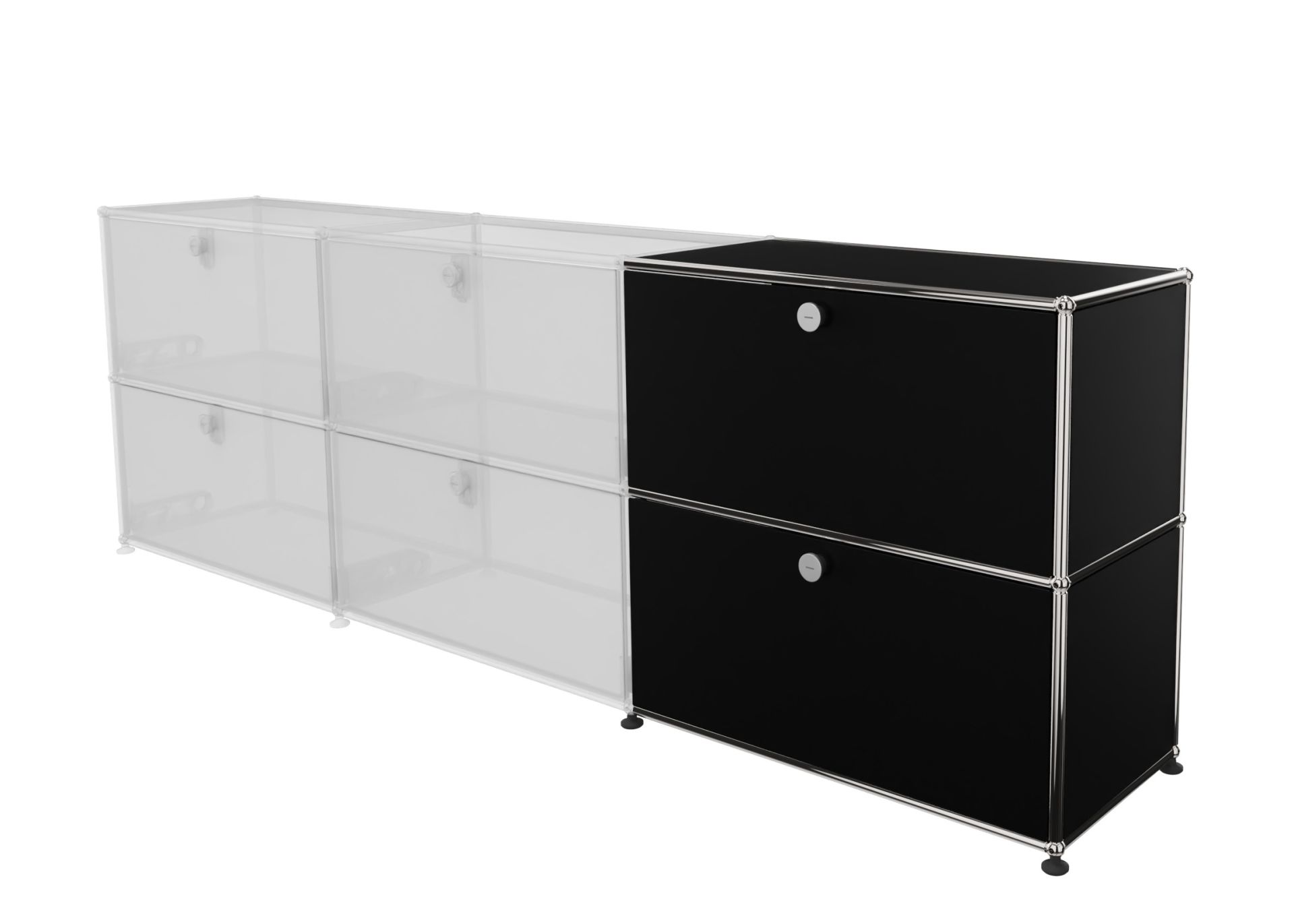 Ensemble d'extension USM Haller à volets horizontaux 2