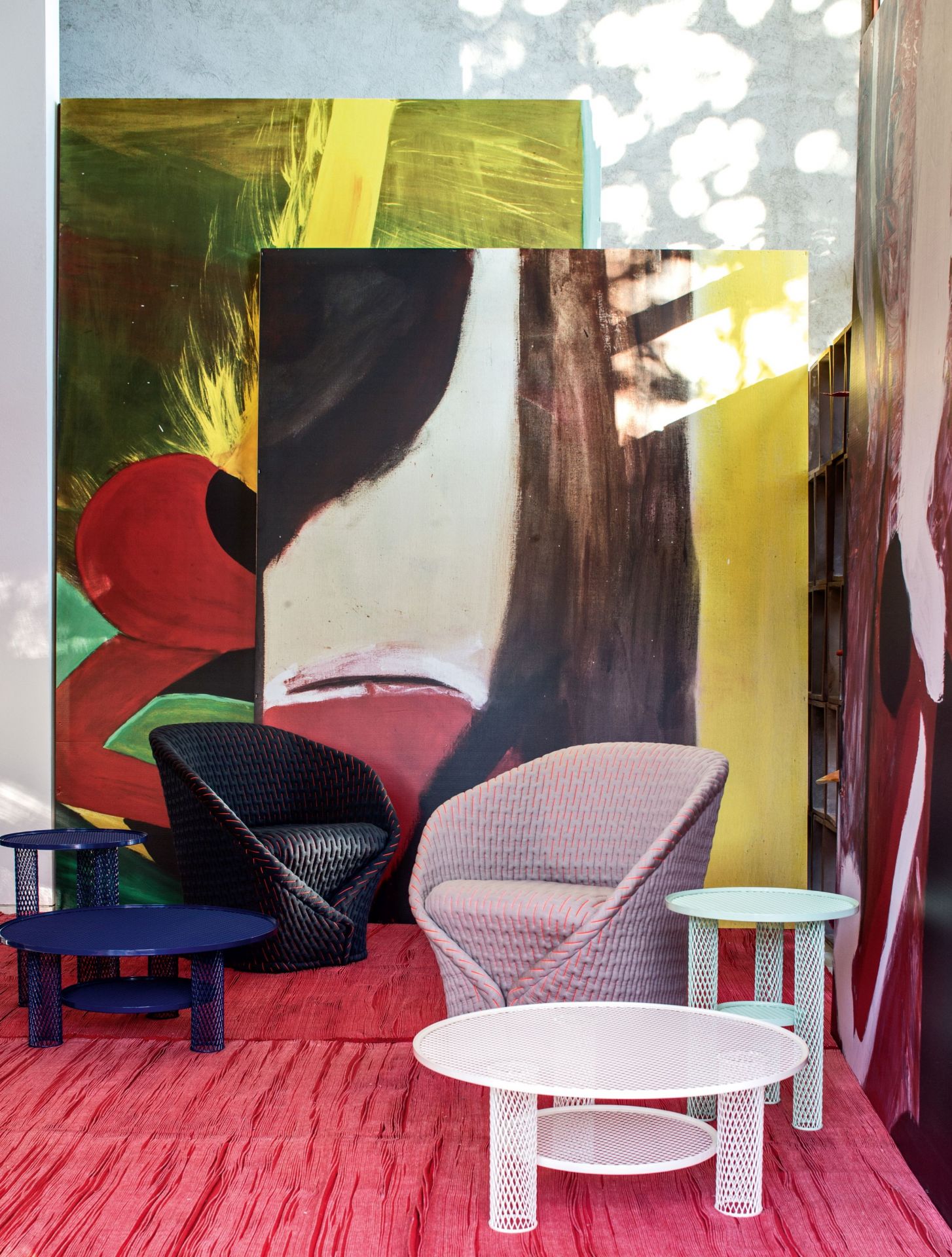 Net table d'appoint grande Encre Moroso