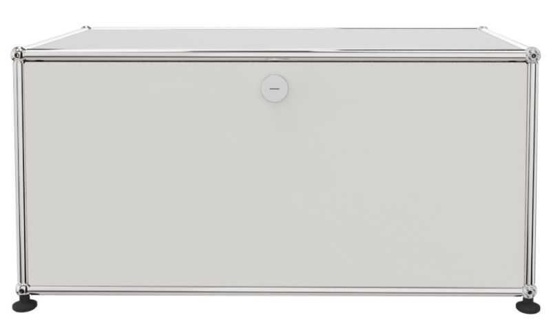 USM Haller Lowboard 1 Clapet Blanc pur - FAST DELIVERY