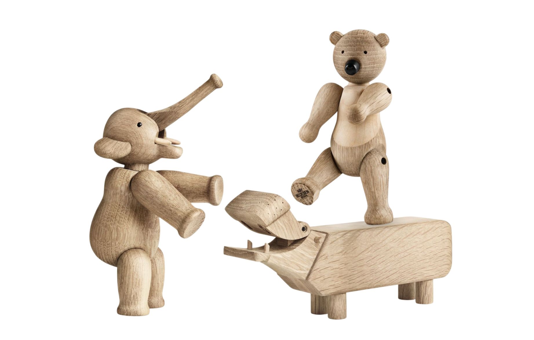 Set Liliput 3 pièces figure en bois Kay Bojesen
