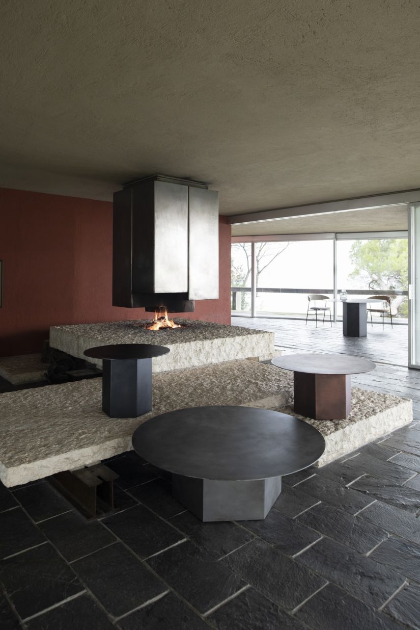 Epic Coffee Table Table basse acier 80 Gubi