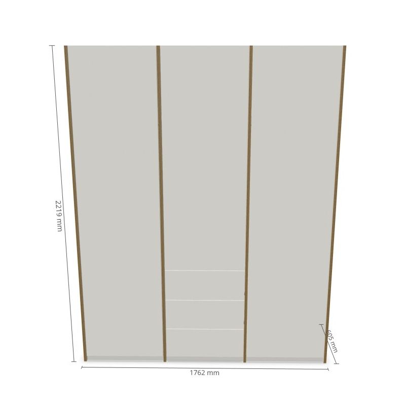 MODULAR PLUS Armoire combinée avec 3 tiroirs Müller Möbelwerkstätten