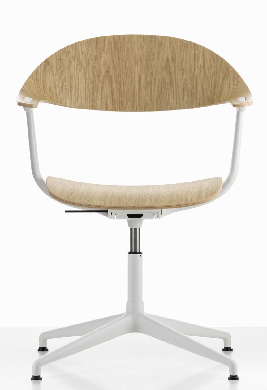 Mynt dossier et assise Plywood chaise de bureau Vitra