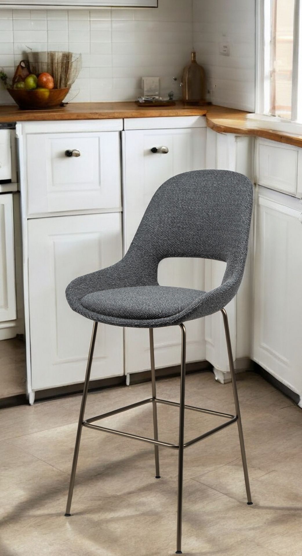 Theia Barstool Amrchair Low Tabouret de bar Freifrau Manufacture