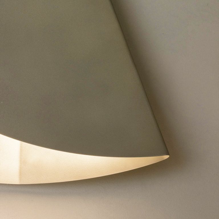 Applique Plier Oval étain Mogg