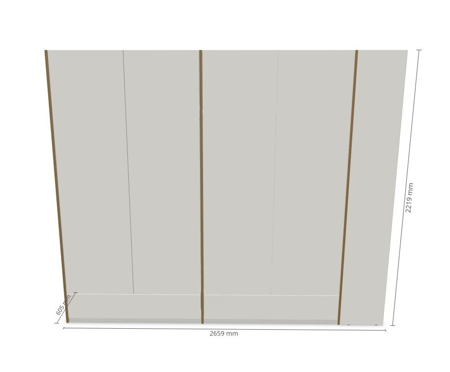 MODULAR PLUS Armoire Combinaison armoire double avec 2 tiroirs et armoire annexe à droite Müller Möbelwerkstätten
