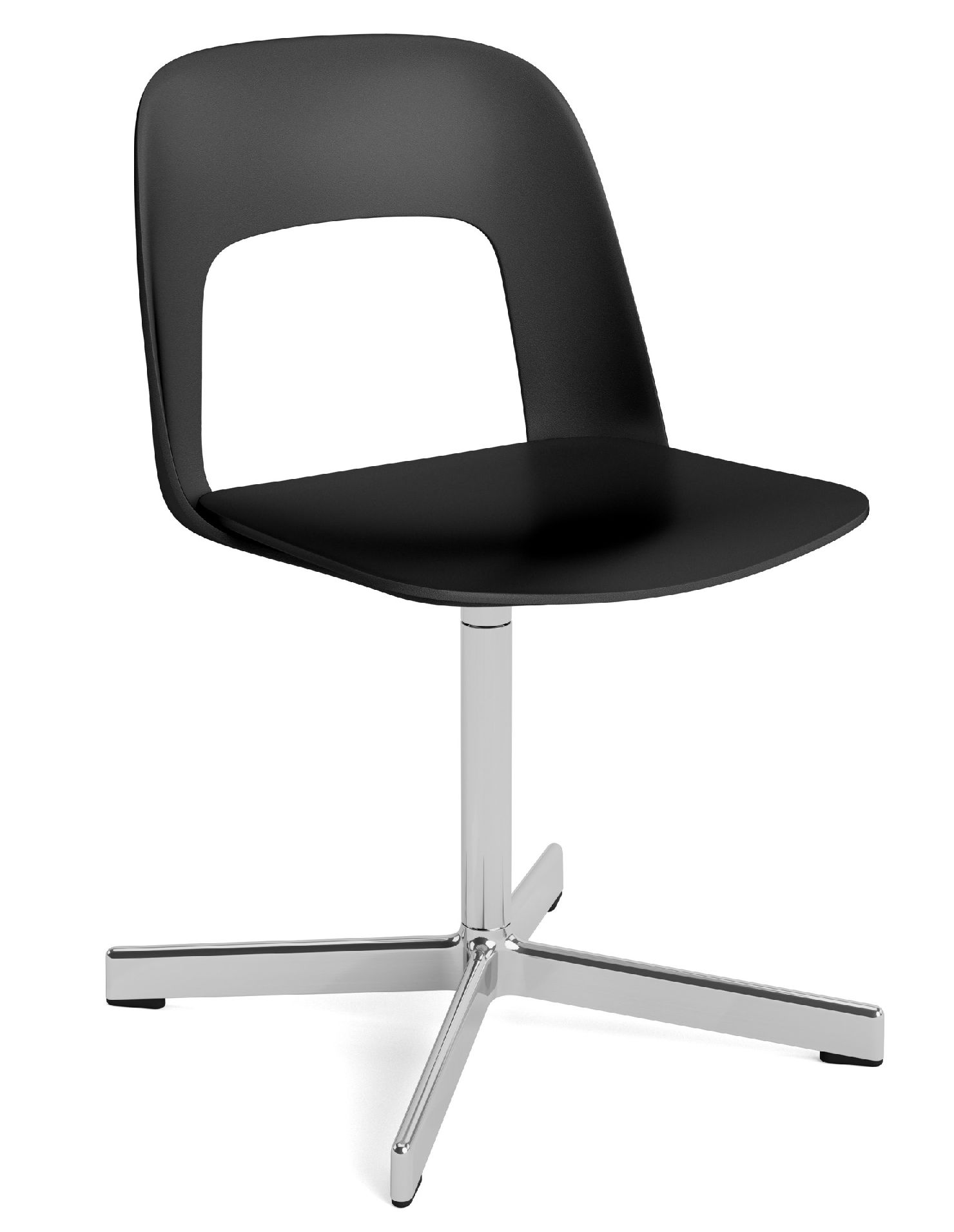 Layout Side Chair 131 4-étoiles pivotantes chaise Hay  