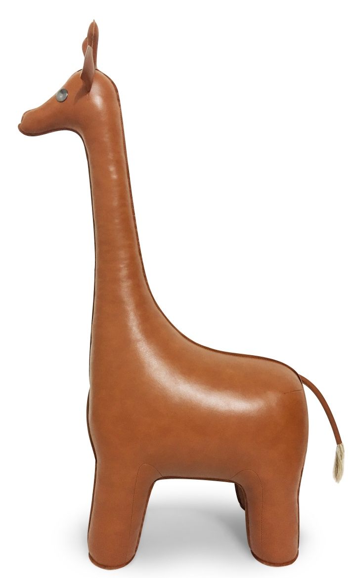 Animal en cuir XXL Butoir de porte Girafe Züny 